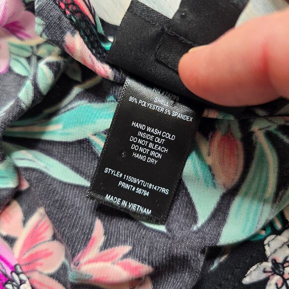 EnFocus Studio Color Splash Floral Maxi Dress Size M - Picture 8 of 9